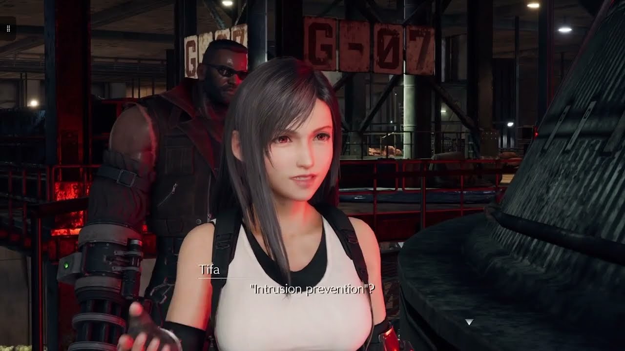 final fantasy 7 remake intergrade walkthrough with commentary PART 6 trying  to blow up Sector react