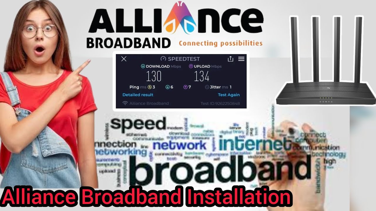Alliance Broadband Installation Coust In Kolkata // Alliance Broadband Install // Santanuok (Bangla)