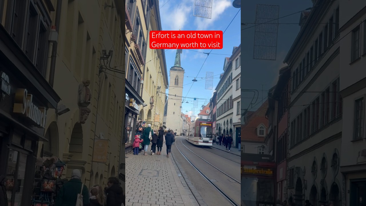 Erfurt City you should visit in Germany 🇩🇪 