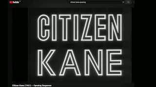 Citizen Kane (1941) Orson Welles: 50 well cut sequences you should watch