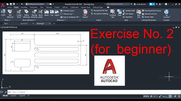 AUTOCAD for Beginners Exercise no. 2 (Tagalog Tutorial)