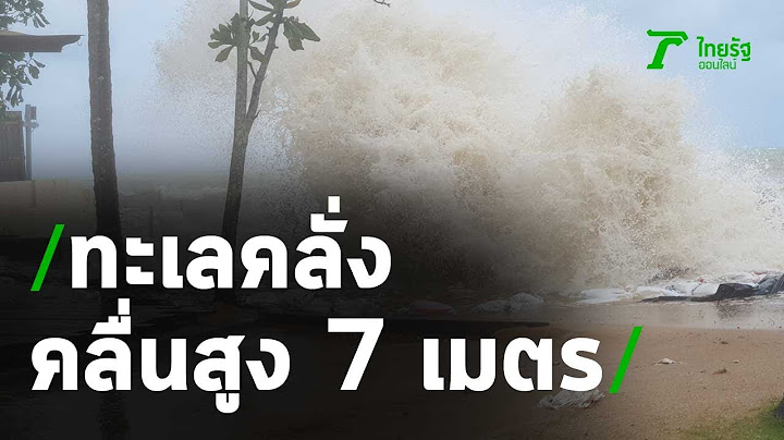 พังงาทะเลคลั่ง คลื่นสูง 7 เมตรโถมเข้าหาดบางเนียง | Thairath Online