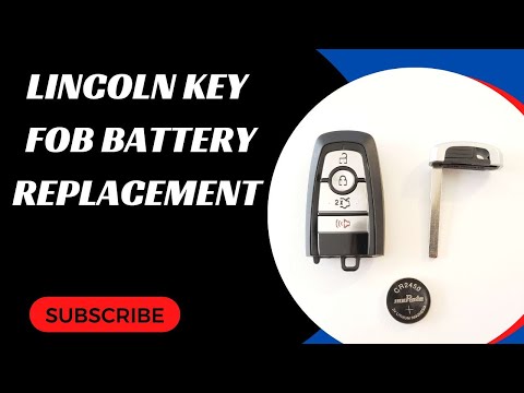 Lincoln Key Fob Battery Replacement (Aviator 2020, Corsair 2020 & More)