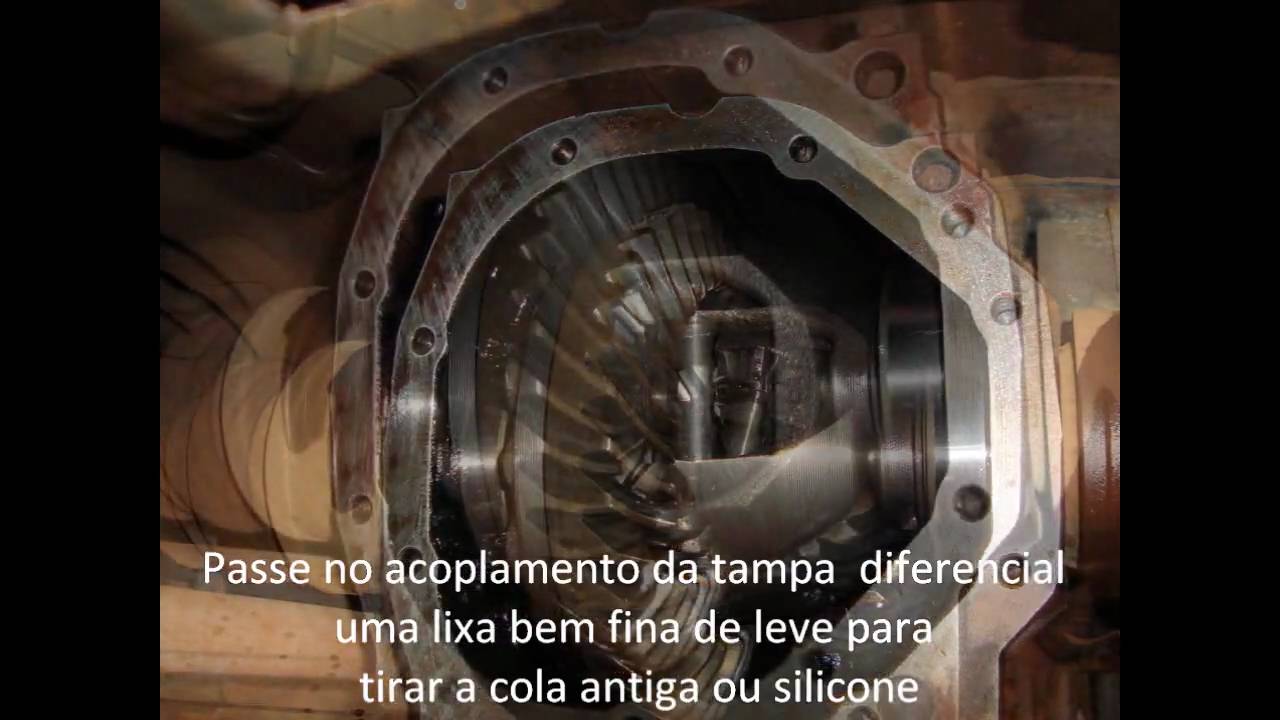 Como troca o oleo do diferencial do omega