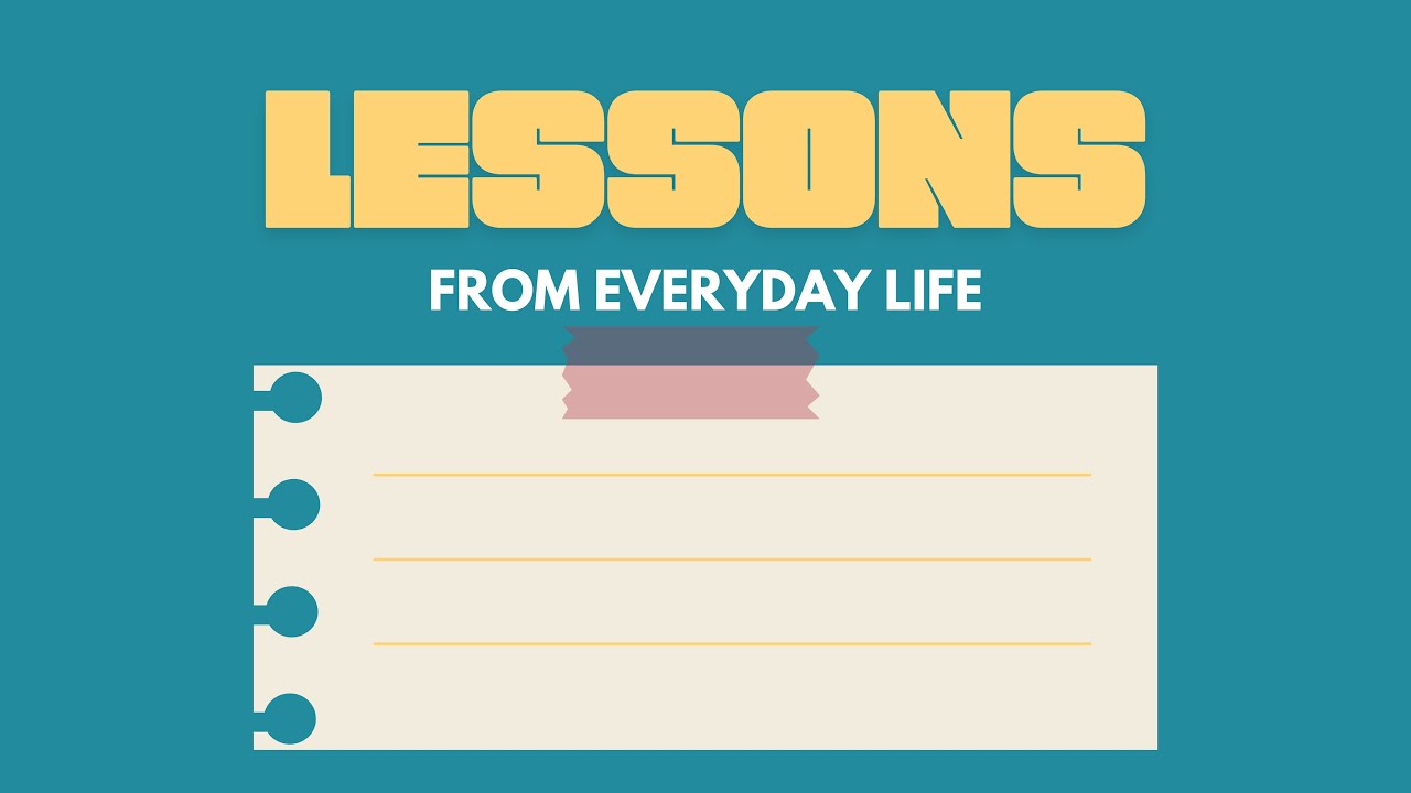 Lessons from Everyday Life: The Holy Spirit’s Role I Pastor Lance Turner