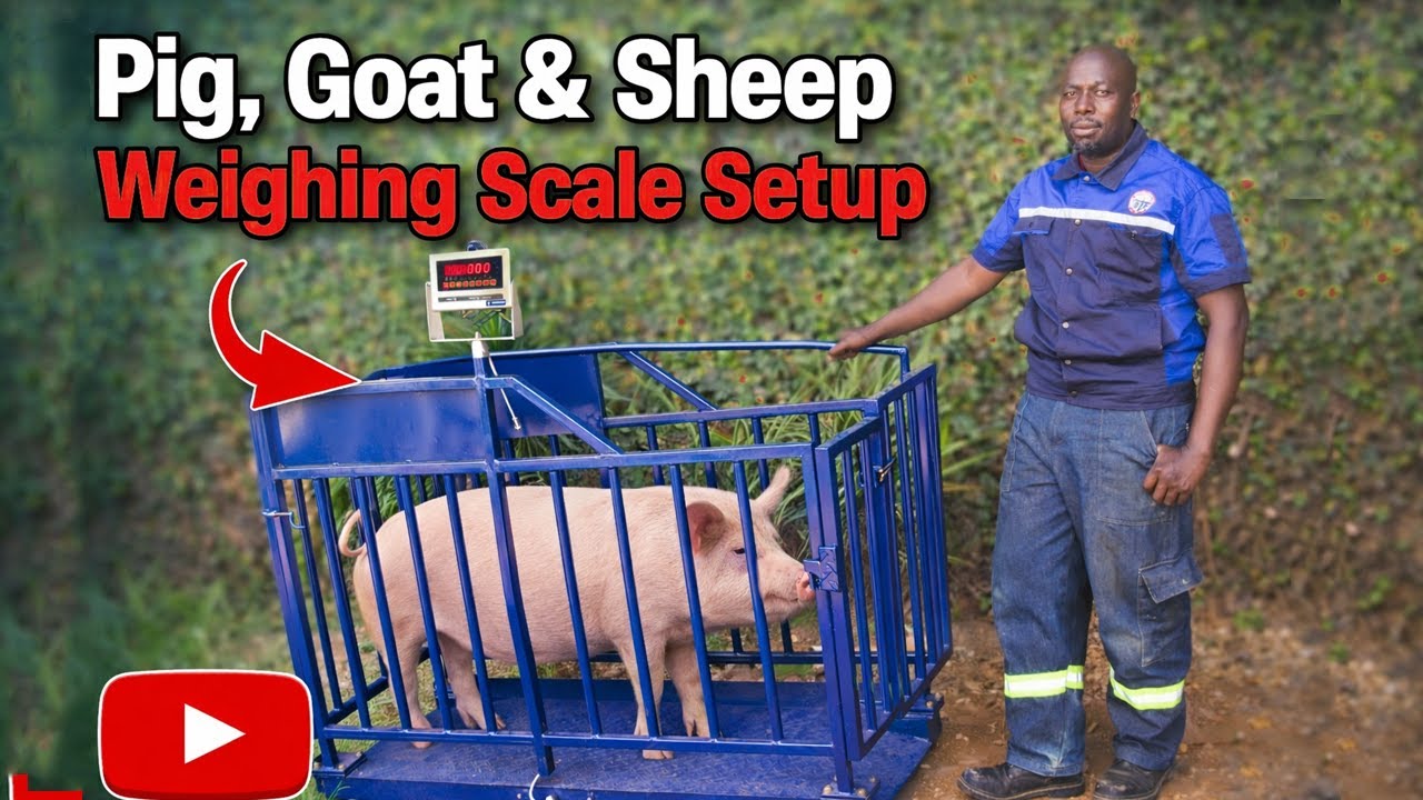 How to Set Up a Scalestech Weighing Scale for Pigs, Goats & Sheep ...