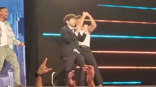 Tony Khan does Daniel Garcia dance after AEW Dynamite Grandslam 2023 - Tony Khan Dance