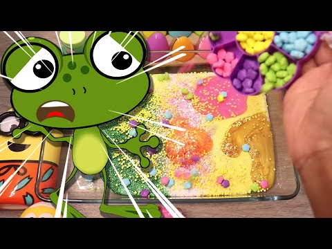 SAPO ZÉ VIU SLIME QUE DEU ERRADO - Reagindo ao SLIME SATISFATÓRIO DIY