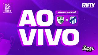 ZUMBI x JACIOBÁ | ALAGOANO SÉRIE B SUB-23 | 3ª RODADA - PRIMEIRA FASE | AO VIVO COM IMAGENS