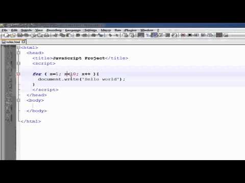 JavaScript Training in Urdu Hindi   Part 18 For Loop
