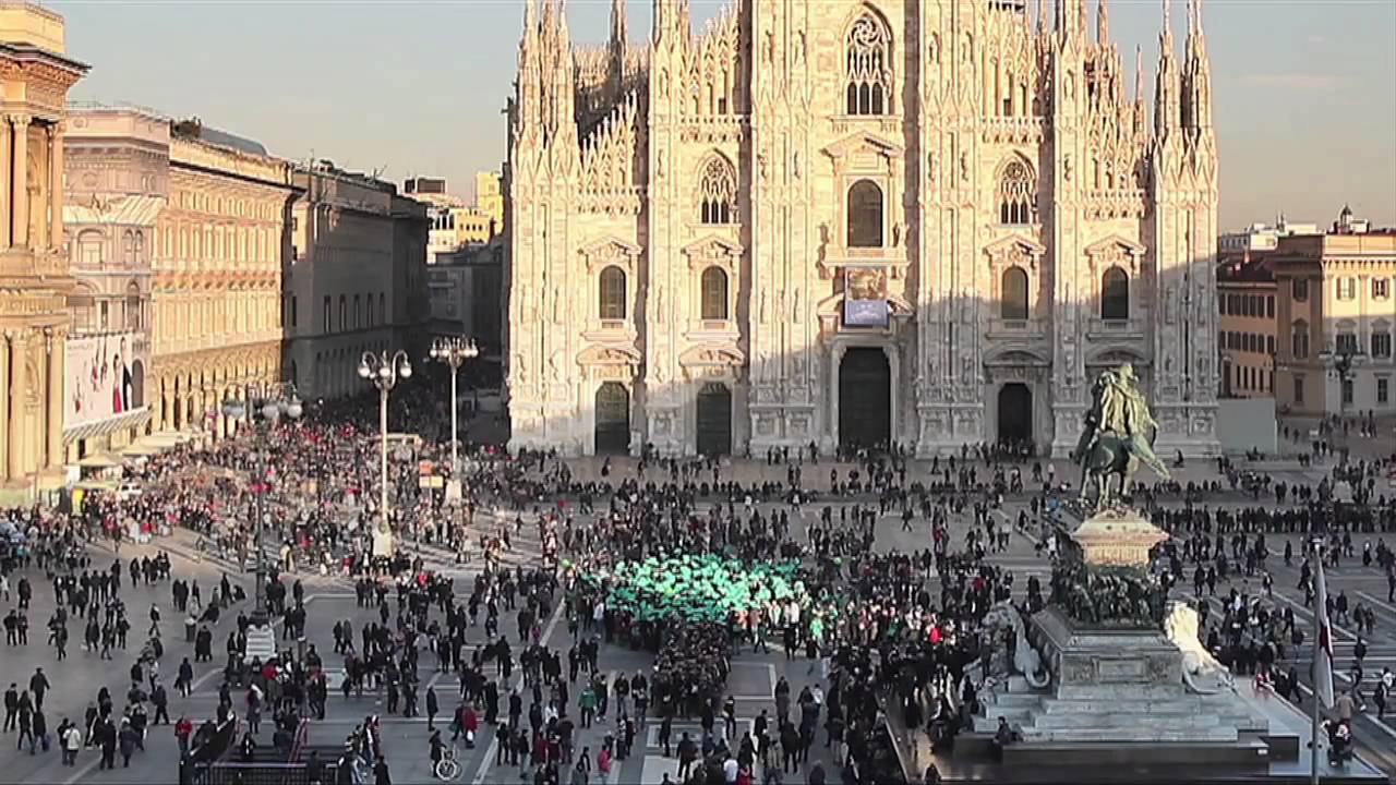 The first eco-sustainable Flash Mob BE ACTIVE BE A TREE! - YouTube