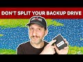 Why You Should Never Partition Your Backup Drive mp3