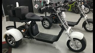 Rebel Trike Golf Scooter walk around