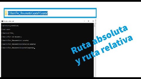 3.-Curso de computación de básico a avanzado.-Ruta absoluta y ruta relativa.