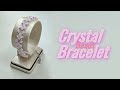 Bracelet de perles de cristal bricolage  tutoriel de bracelet perl