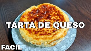 Tarta de Queso con Tres Ingredientes