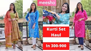 Meesho Summer Kurti Palazzo Set Haul (In ₹300-900) I मीशो समर कुर्ती पलाज़्ज़ो सेट हॉल l Dream Simple