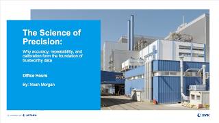 Office Hours 2026 – Science of Precision:  Explore Measurement Accuracy & Repeatability