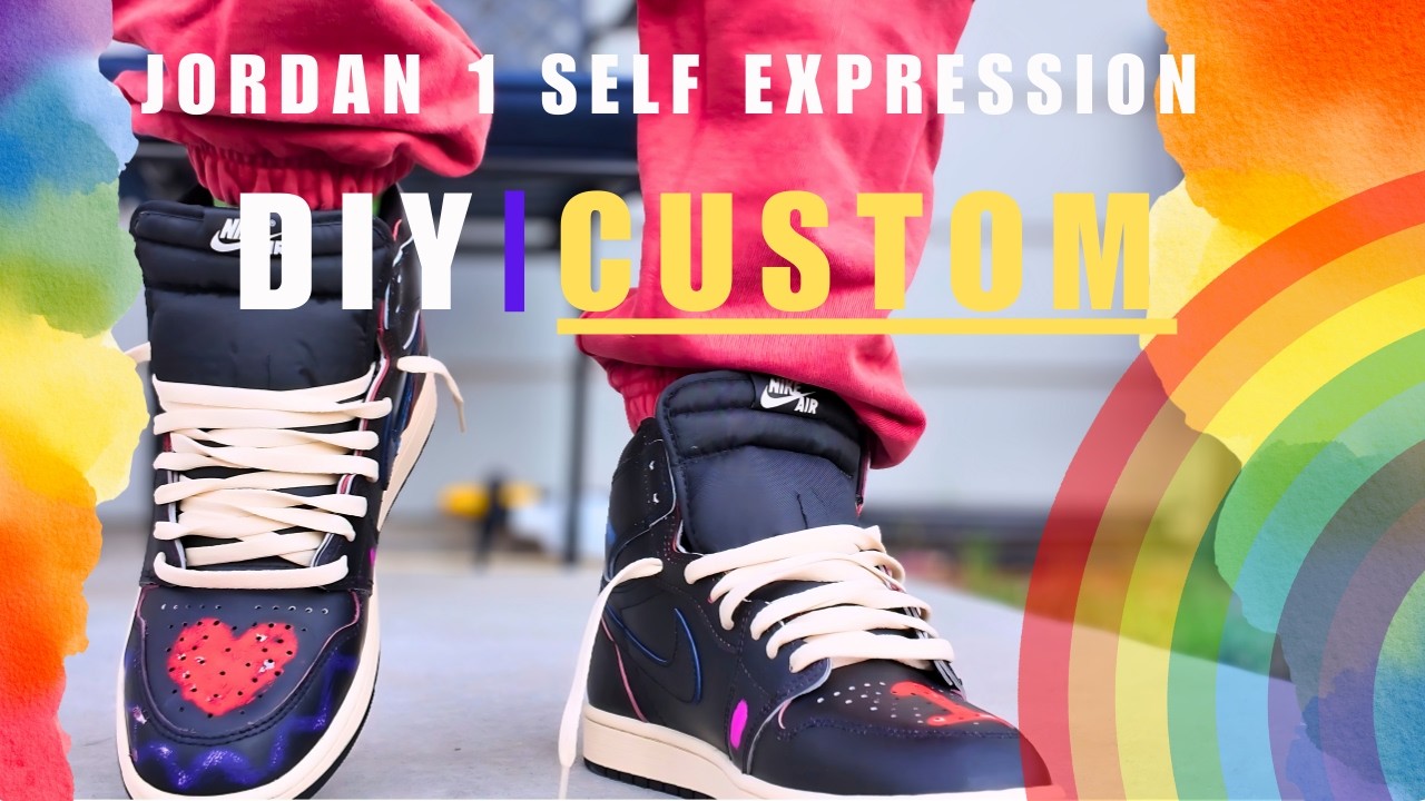 HOW TO DIY THE AIR JORDAN 1 RETRO 