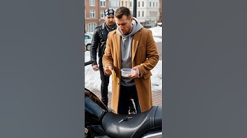 ⭐ A Stranger Finds Keys on a Motorbike — His Reaction Is Pure Kindness #shorts