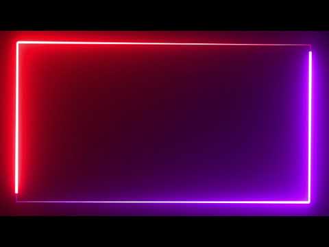 Animated Video Background - Saber Lighting Frame for Edits - Background  video effects - YouTube