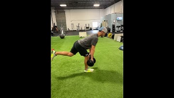 Single leg 2 DB RDL Eccentric Tempo