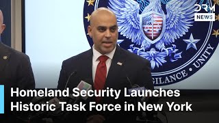 BREAKING NEWS: First-Ever NYC Task Force Announced by Homeland Security, FBI, Federal Partners |AC1N