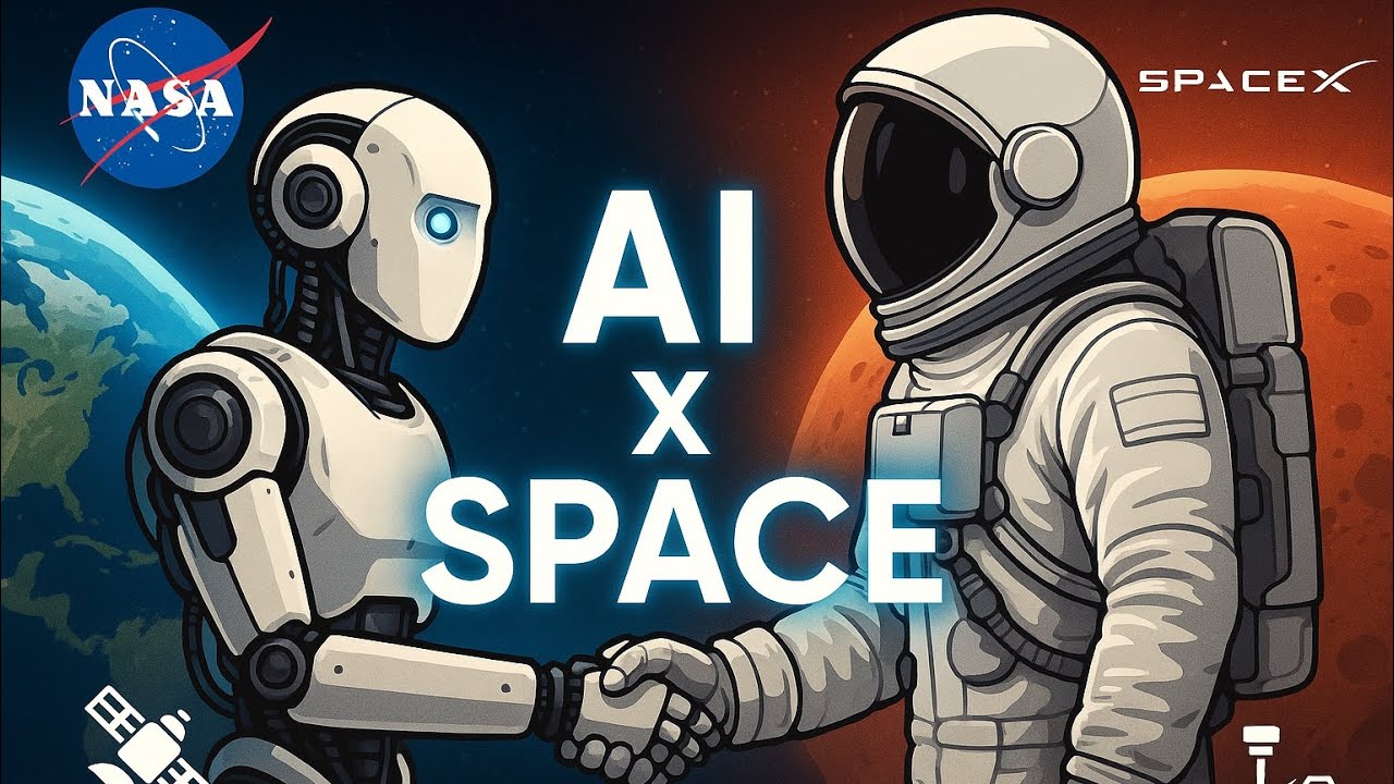 AI in Space Missions: How Artificial Intelligence is Taking Over NASA, SpaceX & Mars! 