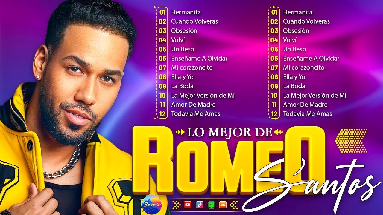 Romeo Santos , Greatest Hits Full Album , Best Old Songs All Of Time , Bachata Romanticas 2025
