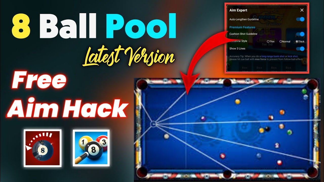 8 Ball Pool Snake Aim Hack New Update 8 Ball Pool Letest Virsion