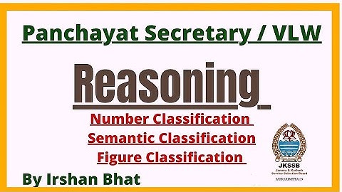 Reasoning || Number Classification || Semantic Classification || Figure classification || JKPSI