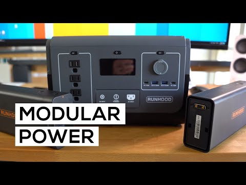 RUNHOOD RALLYE 1200 first look: modular swappable batteries takes portable power to the next level