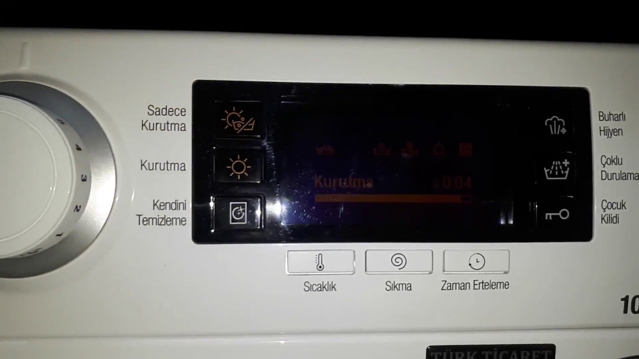 8145 Yk Arcelik Kurutmali Camasir Makinesi Tanitim Videosu Youtube