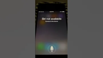 Siri Not Available Connect To The Internet 