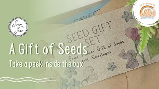 Sow 'n Sow – A Gift of Seeds – Unboxing