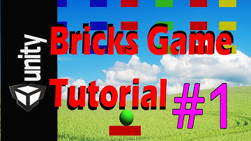 Unity 2D Brick Breaker Game Tutorial- 1 - Boundary , Paddle and Ball