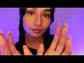 ASMR Face Massage + Inaudible Whispers (Layered)