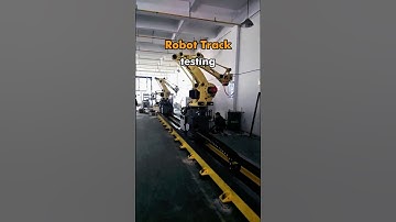 EVSROBOT - Robot Track System Testing in Action!#track #rail #automatedsolutions #smartfactory