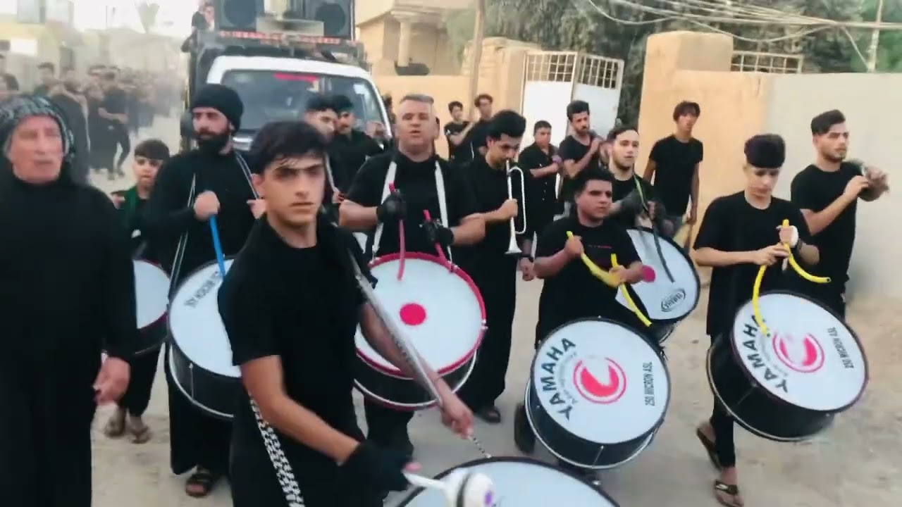 موكب عزاء الحسين حسينية الرسول الاعظم ديالى الخالص قرية زنبور اول ايام شهر محرم الحرام ١٤٤٤هـ