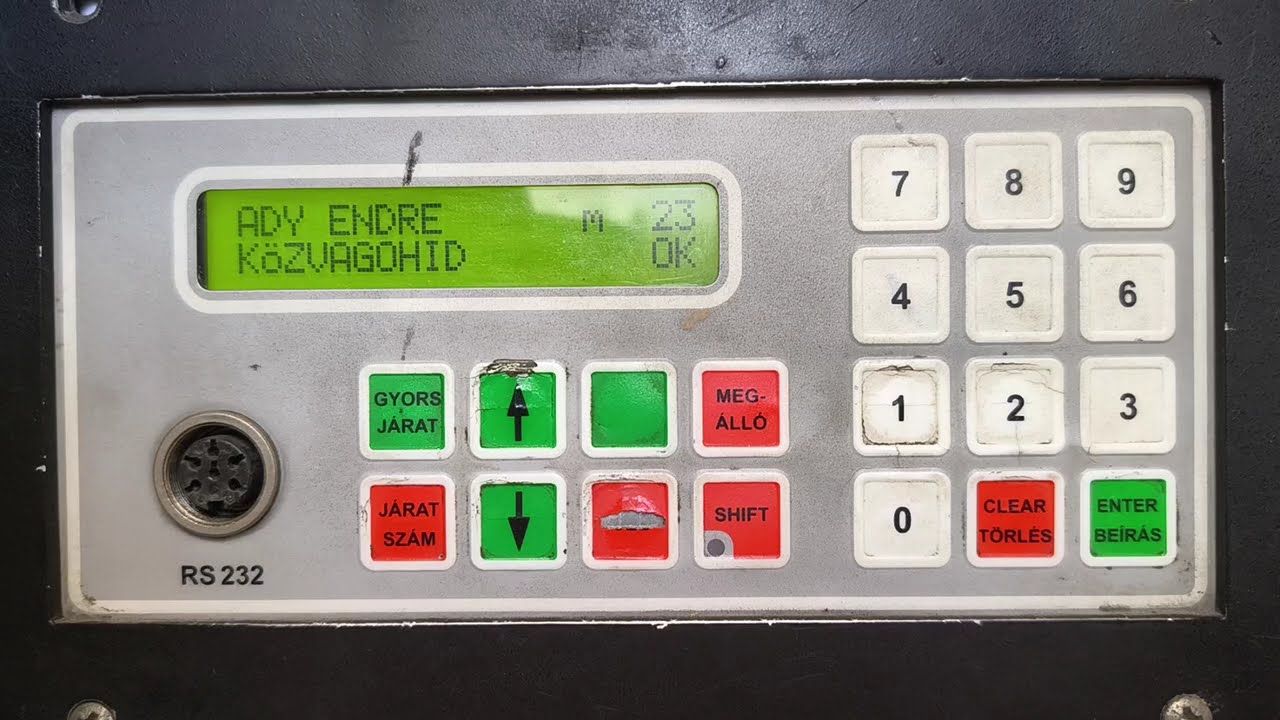 FOK-GYEM | 23GY járat bemondásai