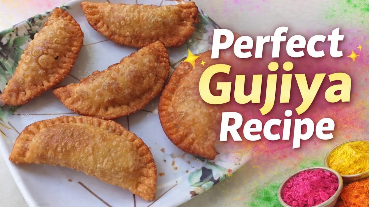 Holi special Gujiya recipe ✨||without sugar 