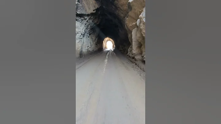 The infamous tunnels road in Buena Vista, Colorado