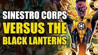 The Sinestro Corps vs The Black Lanterns (Green Lantern Blackest Night Vol 2: Wrath of Sinestro)