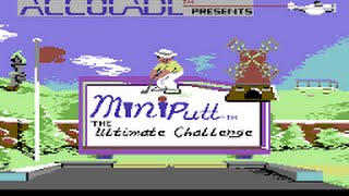 Mini Putt Review for the Commodore 64 by John Gage