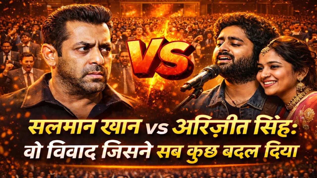 Salman Khan vs Arijit Singh: The Controversy That Changed Everything 🔥