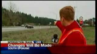 Crash blocks SR 195 at site of deadly accident