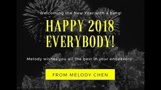 2018-01-01 {Melody} Taipei 101 Fireworks Display Countdown