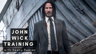 Keanu Reeves Training For 'John Wick: Chapter 3 - Parabellum' (2019)