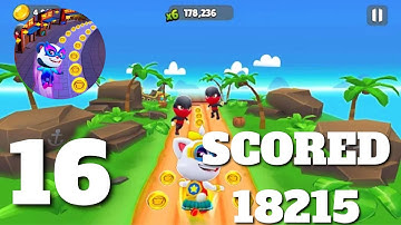 Panda Hero Run Game Gameplay Android,  IOS Episode 16 Scored 18215