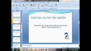 Cách tạo câu hỏi quiz trong adobe (phần 1)